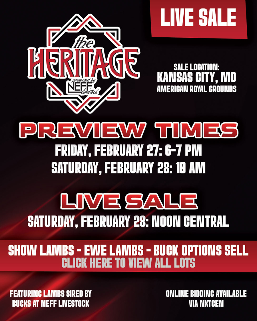 The Heritage Live Sale